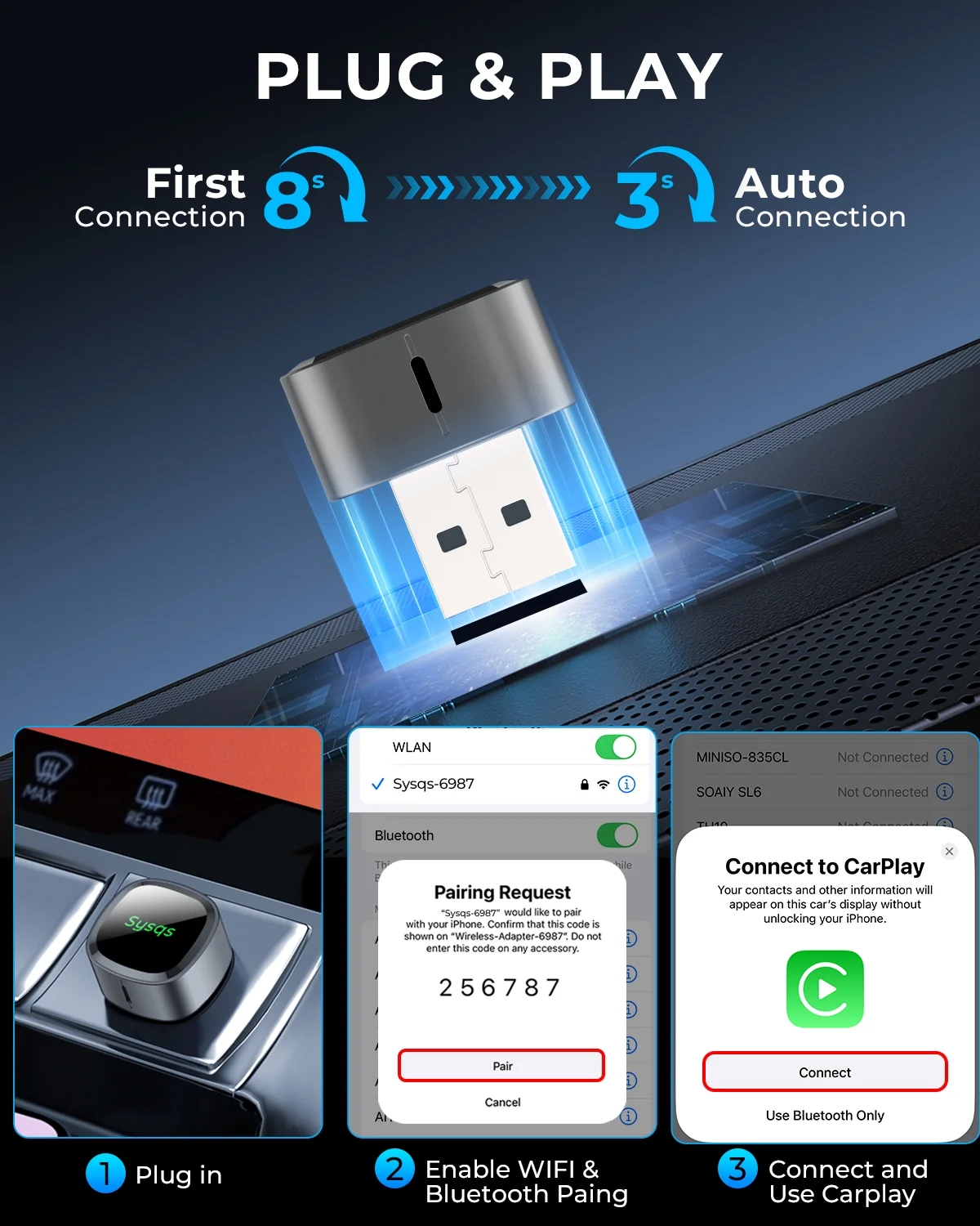 Wireless CarPlay Adapter - Image 4